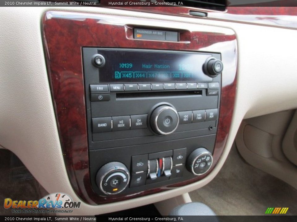 2010 Chevrolet Impala LT Summit White / Neutral Photo #16