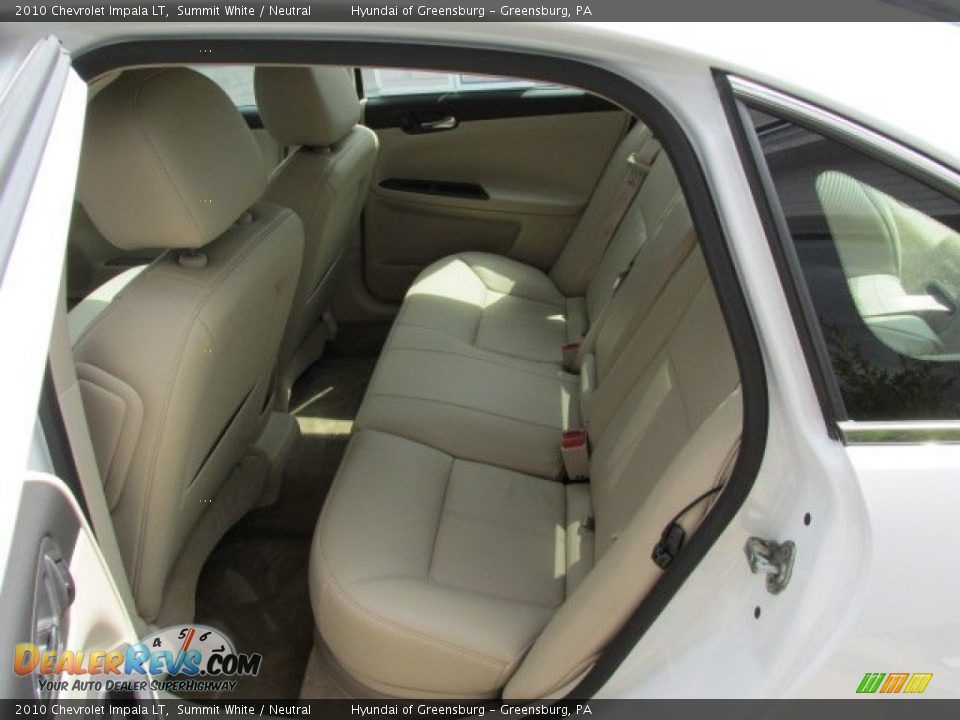 2010 Chevrolet Impala LT Summit White / Neutral Photo #20