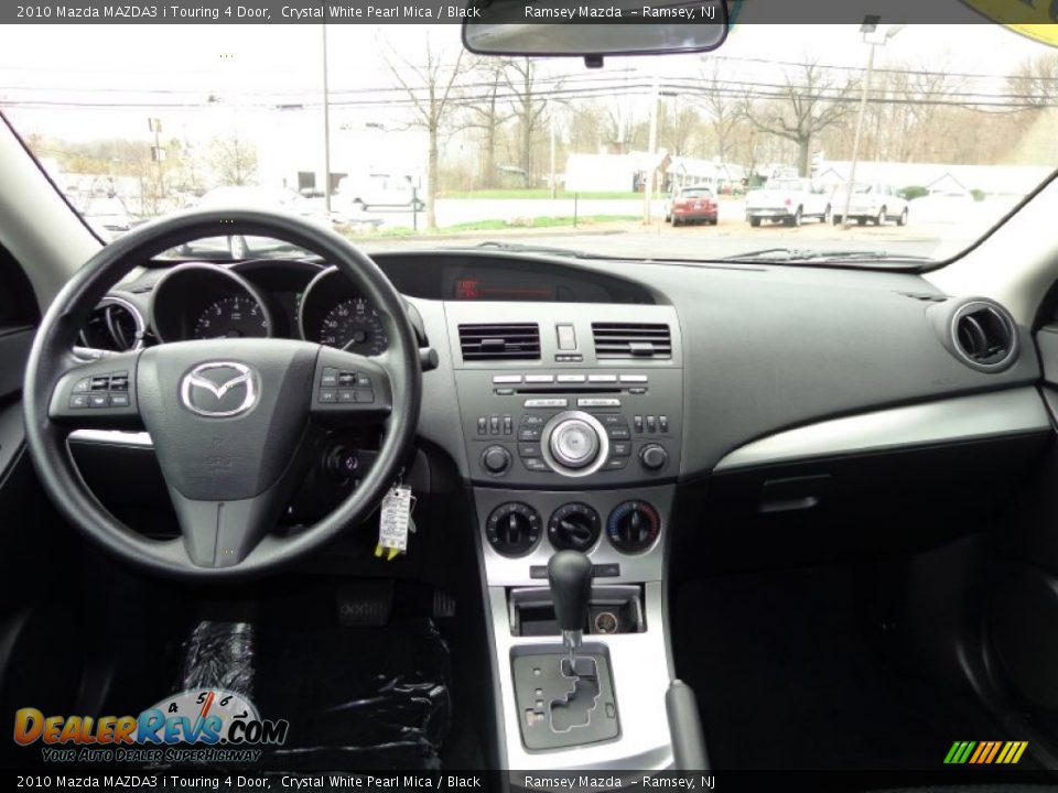 2010 Mazda MAZDA3 i Touring 4 Door Crystal White Pearl Mica / Black Photo #20