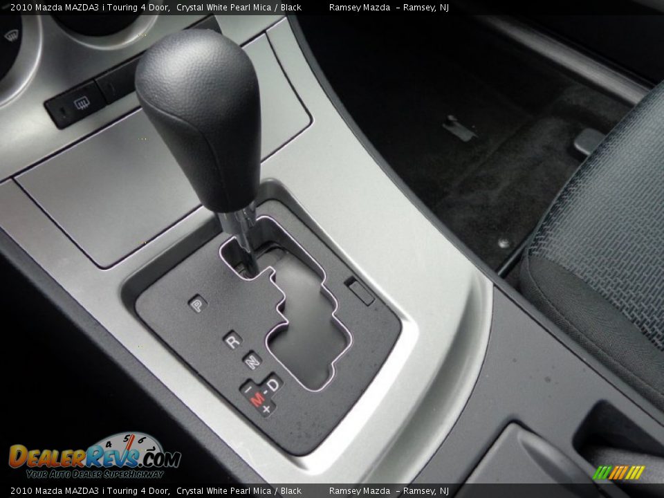 2010 Mazda MAZDA3 i Touring 4 Door Crystal White Pearl Mica / Black Photo #30