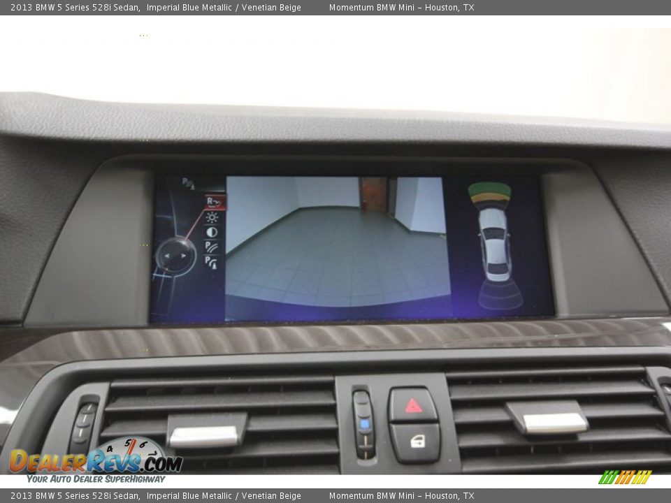 2013 BMW 5 Series 528i Sedan Imperial Blue Metallic / Venetian Beige Photo #18