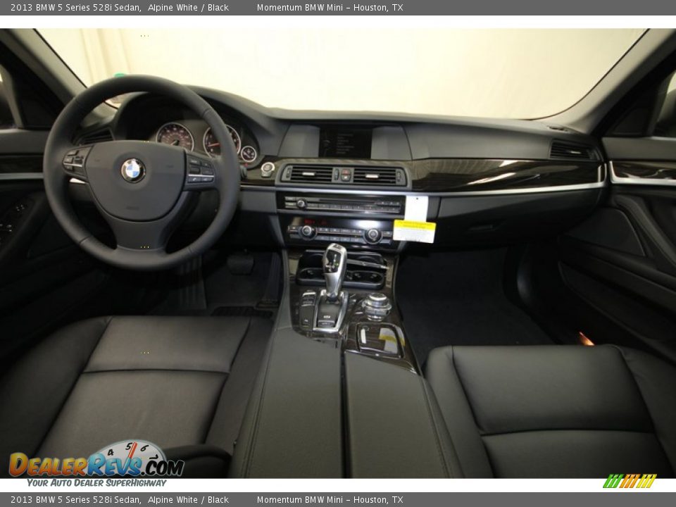 2013 BMW 5 Series 528i Sedan Alpine White / Black Photo #4