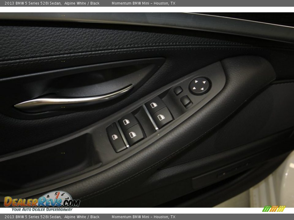 2013 BMW 5 Series 528i Sedan Alpine White / Black Photo #14