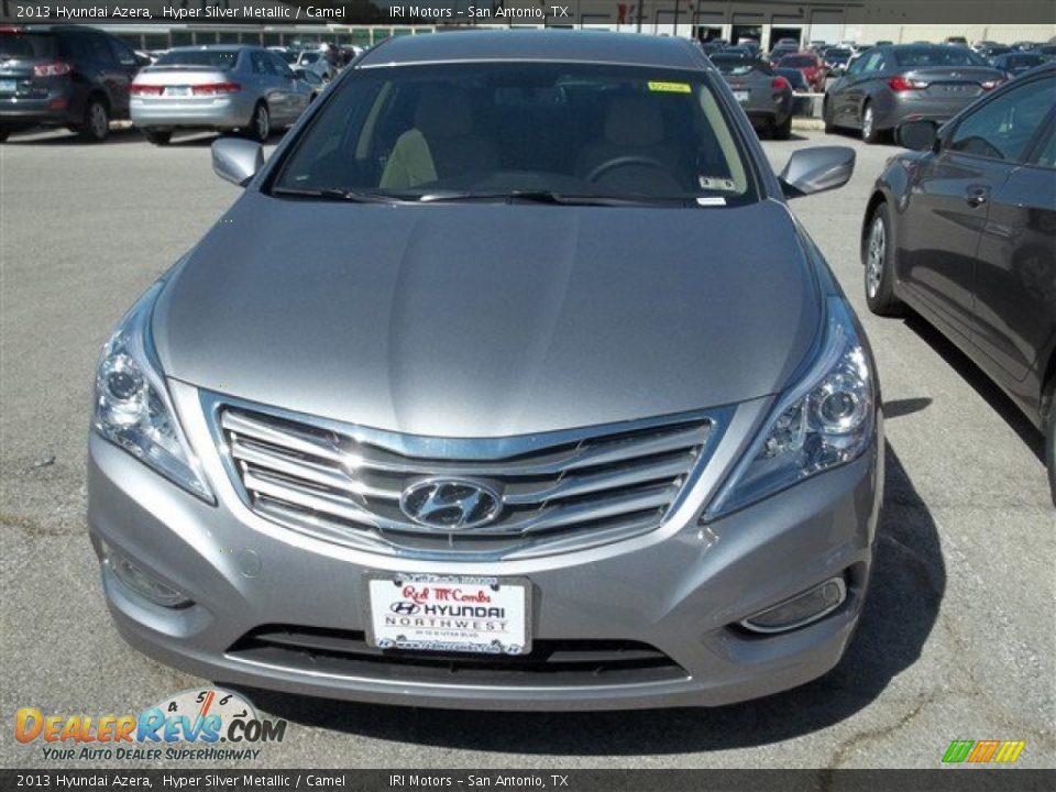 2013 Hyundai Azera Hyper Silver Metallic / Camel Photo #1