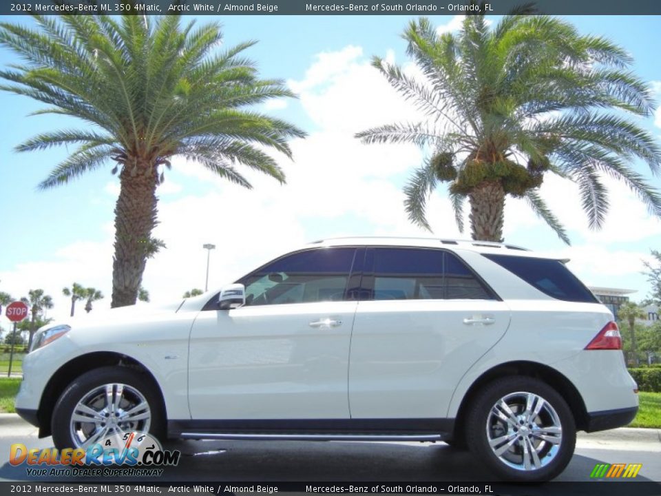 Arctic White 2012 Mercedes-Benz ML 350 4Matic Photo #1