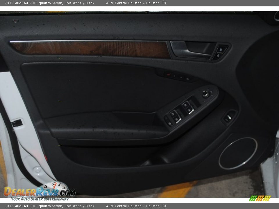 2013 Audi A4 2.0T quattro Sedan Ibis White / Black Photo #9
