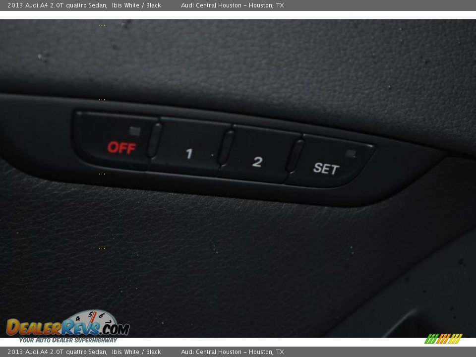 2013 Audi A4 2.0T quattro Sedan Ibis White / Black Photo #10
