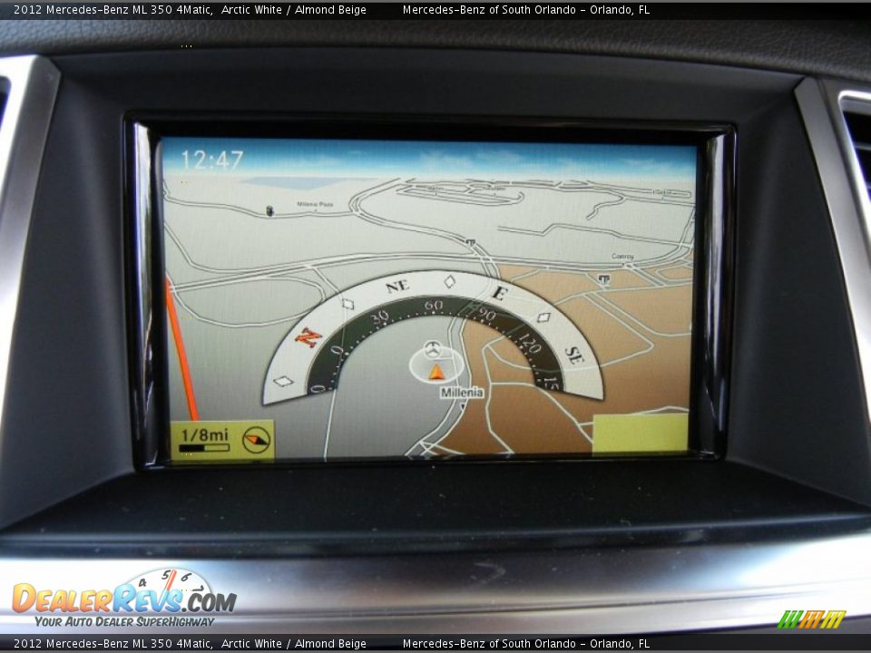 2012 Mercedes-Benz ML 350 4Matic Arctic White / Almond Beige Photo #25