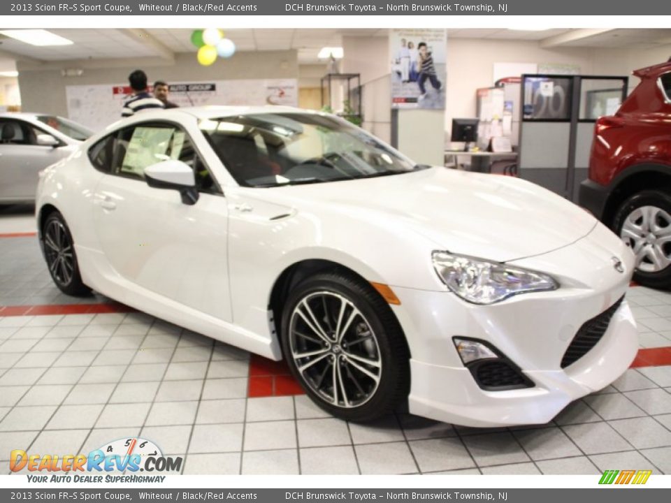 2013 Scion FR-S Sport Coupe Whiteout / Black/Red Accents Photo #1