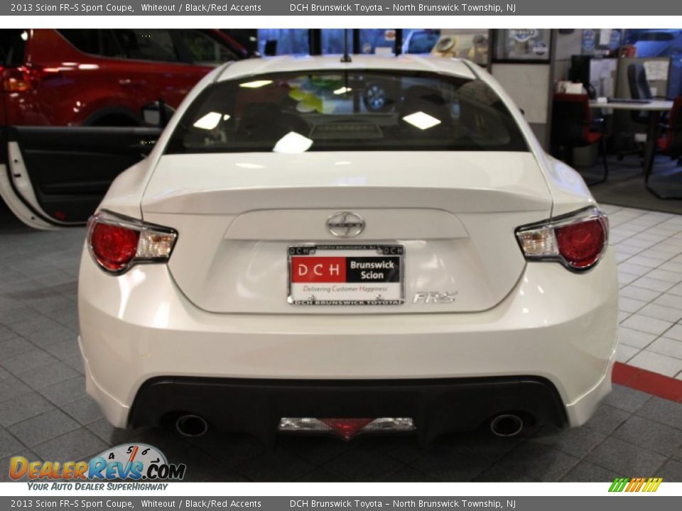 2013 Scion FR-S Sport Coupe Whiteout / Black/Red Accents Photo #4