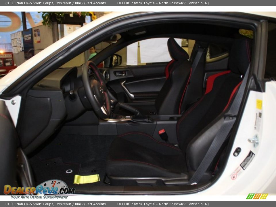 2013 Scion FR-S Sport Coupe Whiteout / Black/Red Accents Photo #5