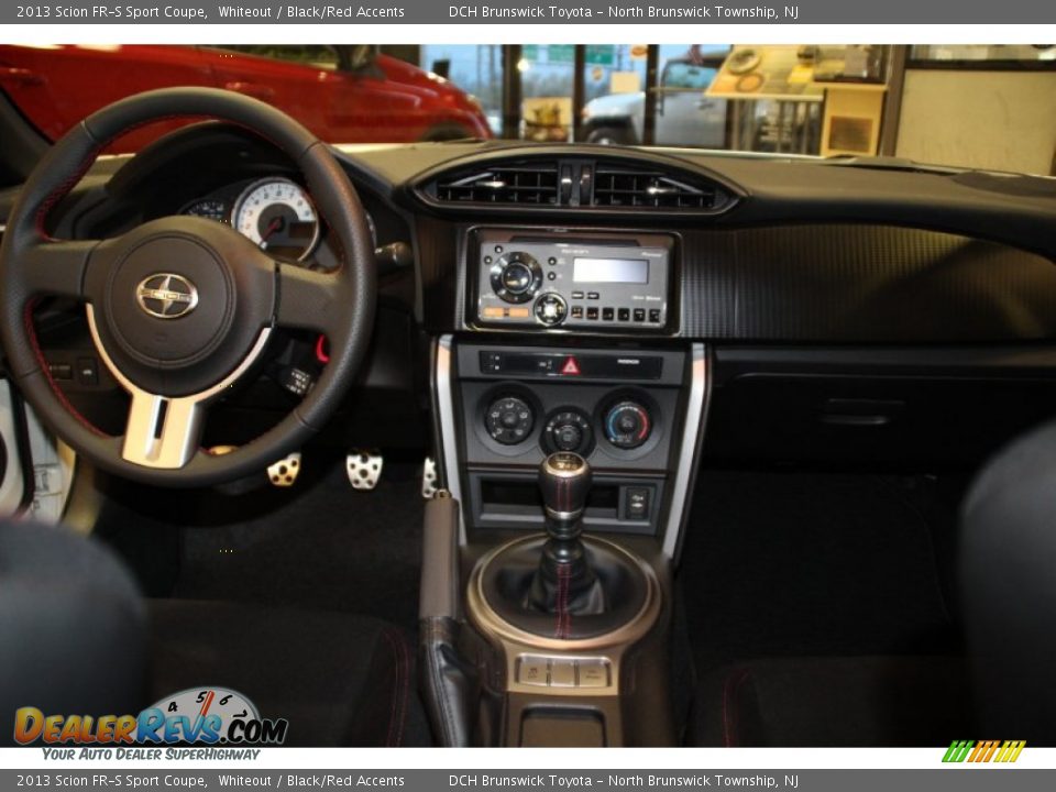 2013 Scion FR-S Sport Coupe Whiteout / Black/Red Accents Photo #7