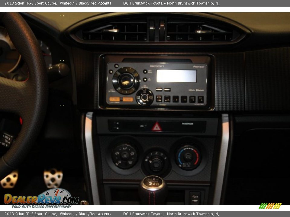 2013 Scion FR-S Sport Coupe Whiteout / Black/Red Accents Photo #8