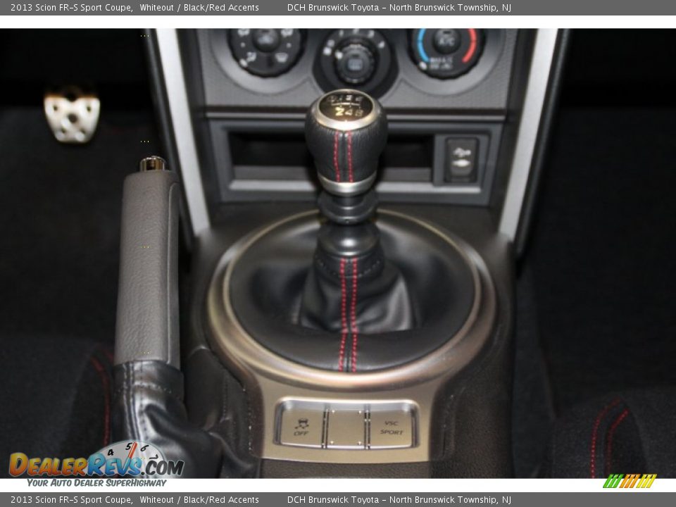 2013 Scion FR-S Sport Coupe Whiteout / Black/Red Accents Photo #9