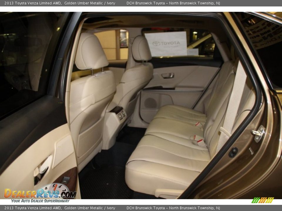 2013 Toyota Venza Limited AWD Golden Umber Metallic / Ivory Photo #8