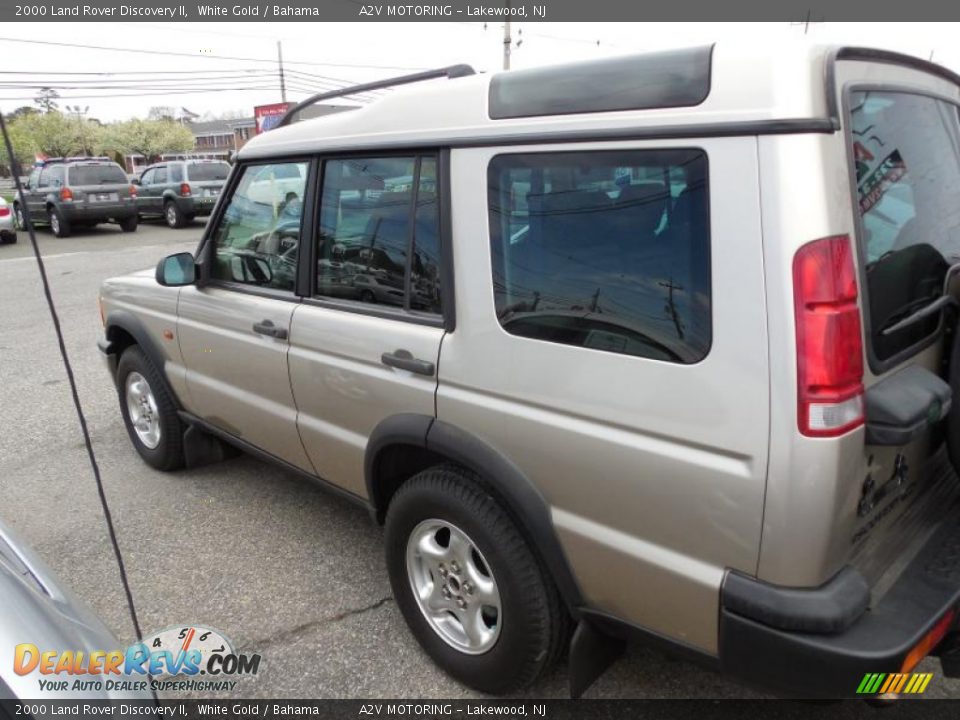 2000 Land Rover Discovery II White Gold / Bahama Photo #3