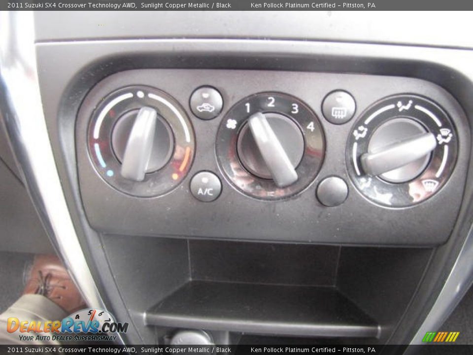 Controls of 2011 Suzuki SX4 Crossover Technology AWD Photo #31