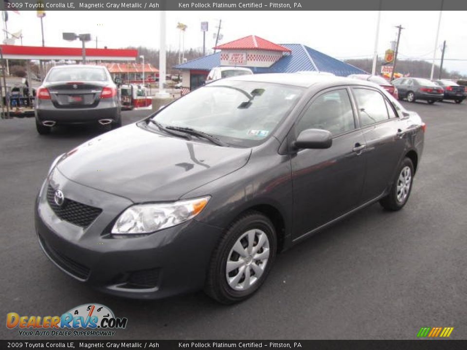 2009 Toyota Corolla LE Magnetic Gray Metallic / Ash Photo #1