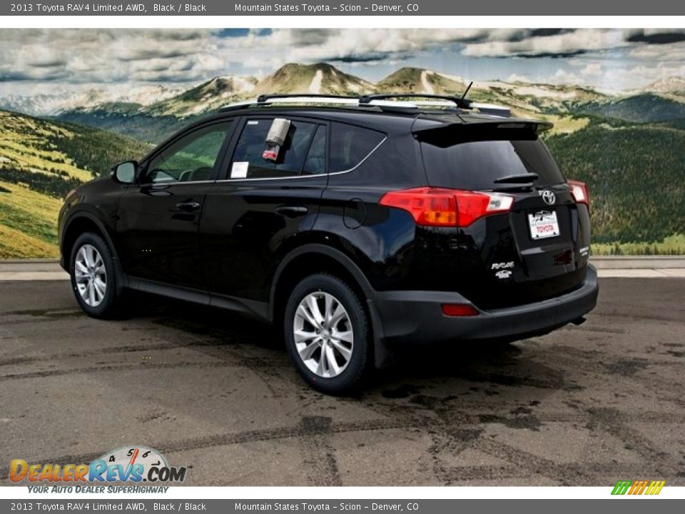 2013 Toyota RAV4 Limited AWD Black / Black Photo #2