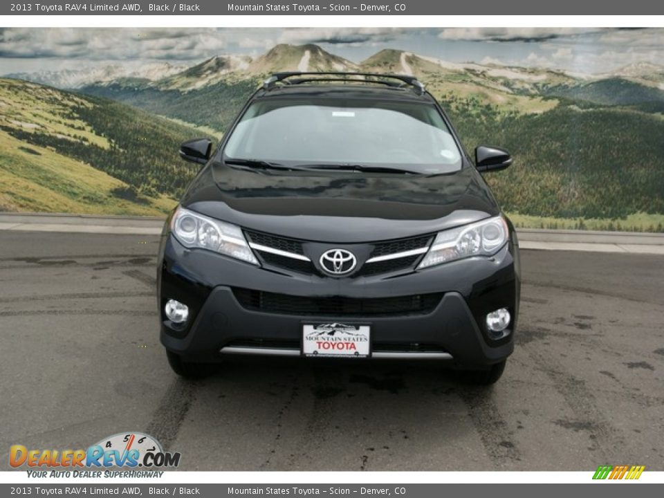 2013 Toyota RAV4 Limited AWD Black / Black Photo #3
