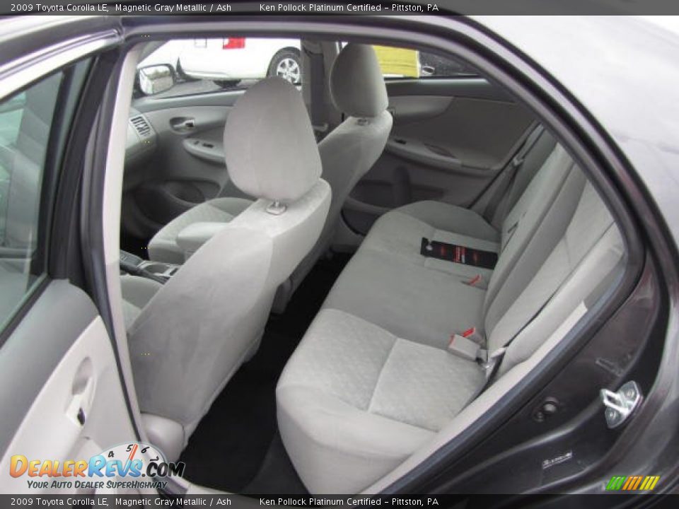 2009 Toyota Corolla LE Magnetic Gray Metallic / Ash Photo #21