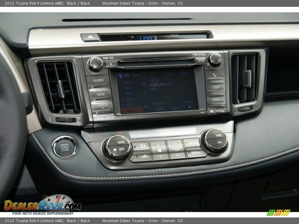 2013 Toyota RAV4 Limited AWD Black / Black Photo #6
