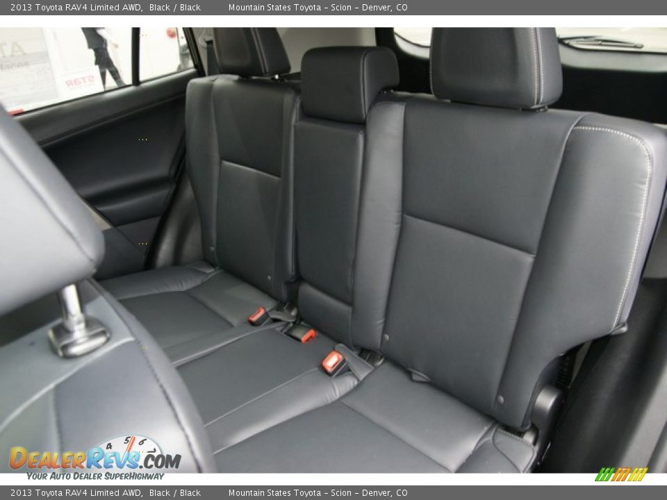 2013 Toyota RAV4 Limited AWD Black / Black Photo #7