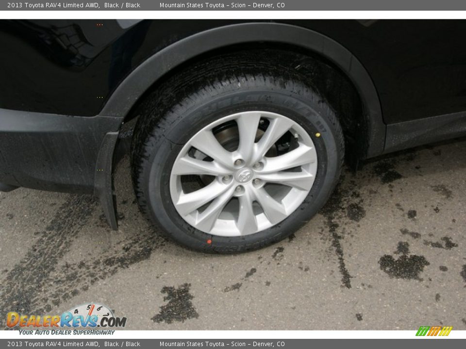 2013 Toyota RAV4 Limited AWD Black / Black Photo #9