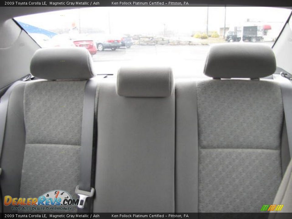 2009 Toyota Corolla LE Magnetic Gray Metallic / Ash Photo #26