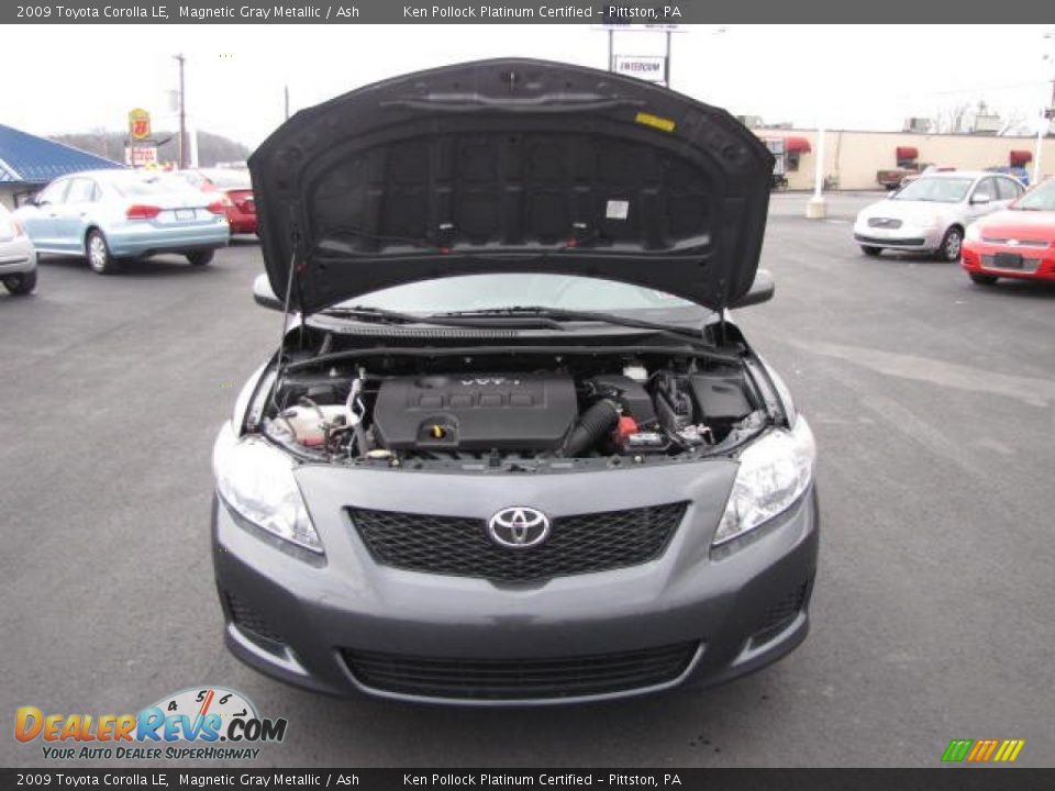 2009 Toyota Corolla LE Magnetic Gray Metallic / Ash Photo #27