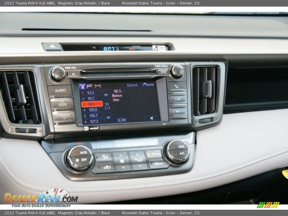 2013 Toyota RAV4 XLE AWD Magnetic Gray Metallic / Black Photo #6
