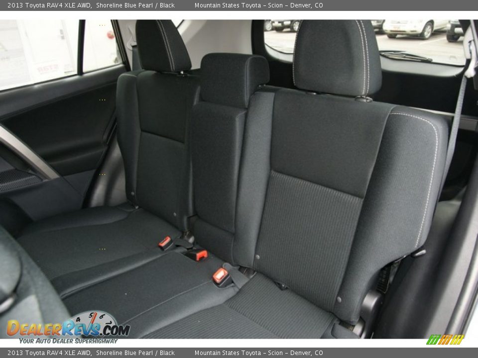 2013 Toyota RAV4 XLE AWD Shoreline Blue Pearl / Black Photo #7