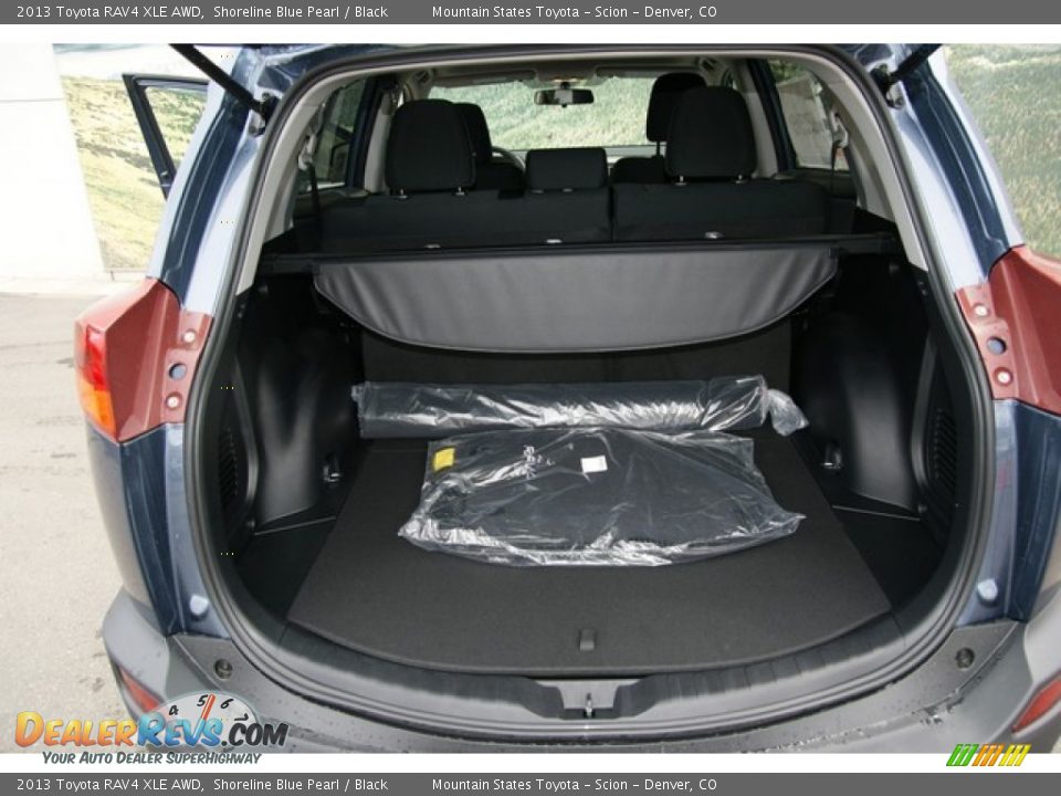 2013 Toyota RAV4 XLE AWD Shoreline Blue Pearl / Black Photo #8