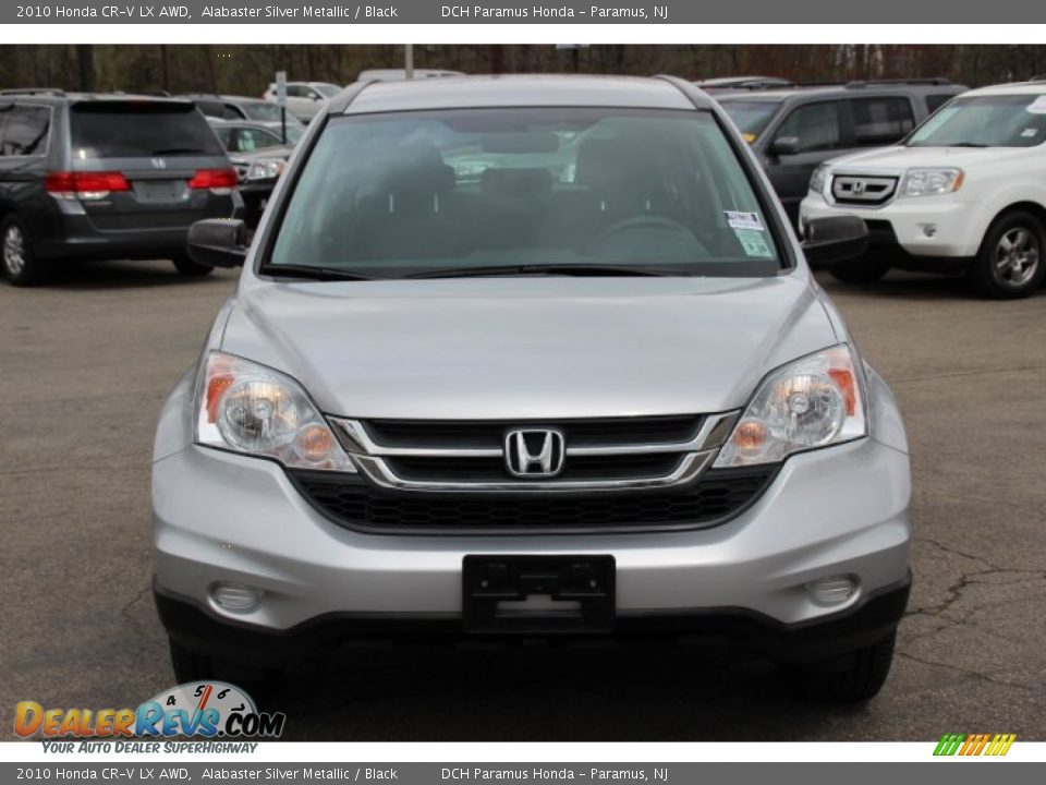 2010 Honda CR-V LX AWD Alabaster Silver Metallic / Black Photo #2
