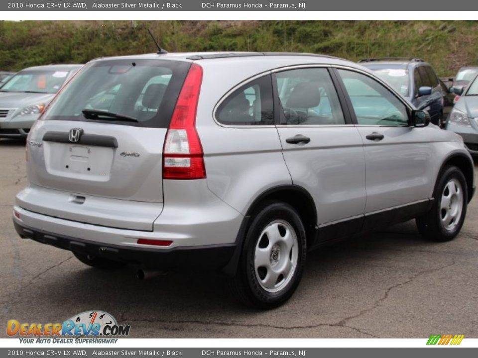 2010 Honda CR-V LX AWD Alabaster Silver Metallic / Black Photo #5