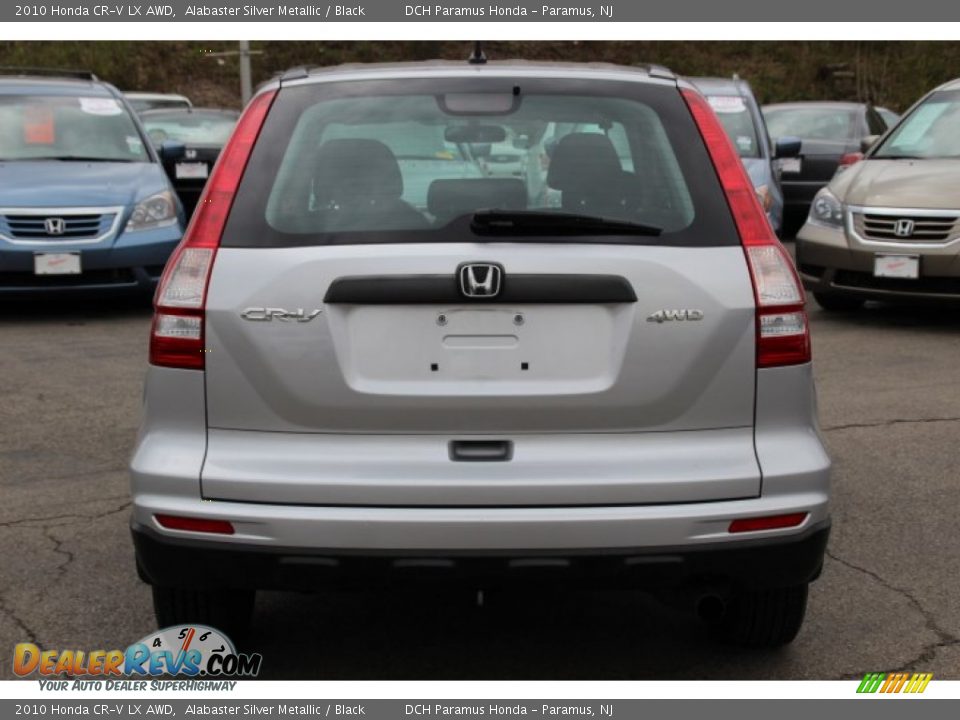 2010 Honda CR-V LX AWD Alabaster Silver Metallic / Black Photo #6