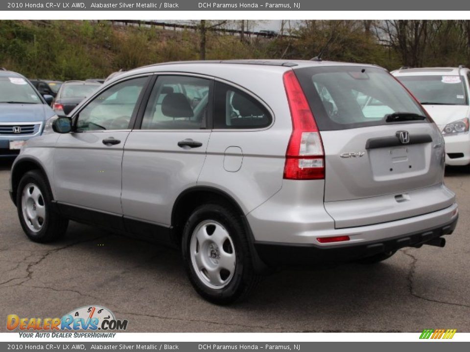 2010 Honda CR-V LX AWD Alabaster Silver Metallic / Black Photo #7