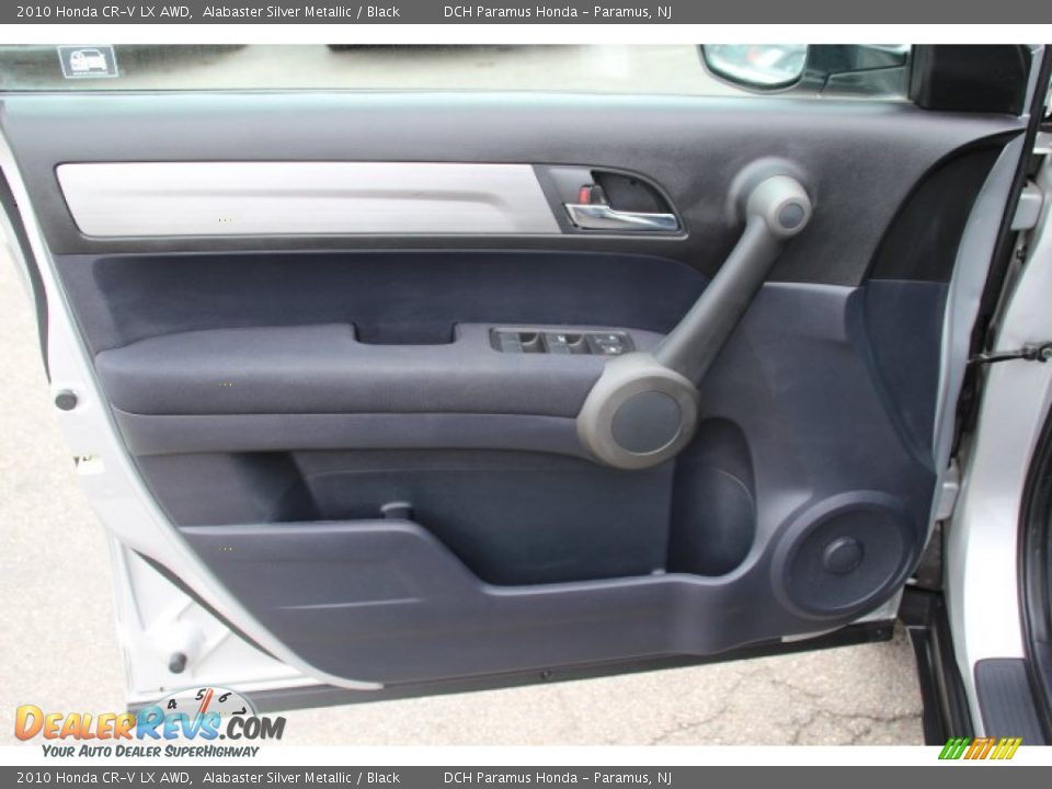 2010 Honda CR-V LX AWD Alabaster Silver Metallic / Black Photo #9