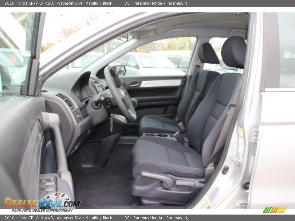 2010 Honda CR-V LX AWD Alabaster Silver Metallic / Black Photo #11