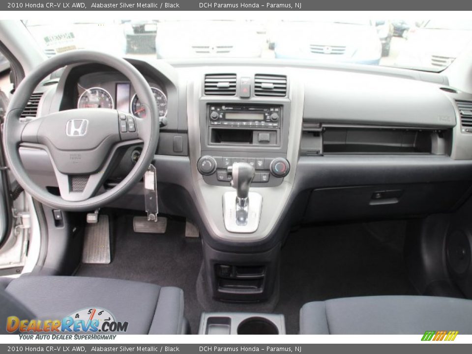 2010 Honda CR-V LX AWD Alabaster Silver Metallic / Black Photo #12