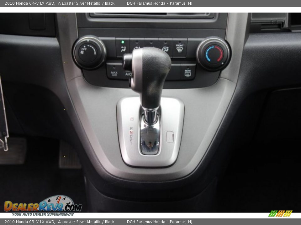 2010 Honda CR-V LX AWD Alabaster Silver Metallic / Black Photo #14