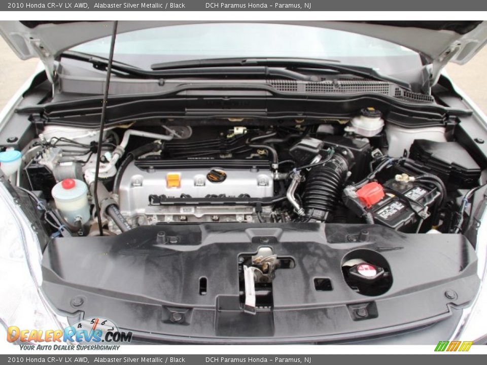 2010 Honda CR-V LX AWD Alabaster Silver Metallic / Black Photo #23