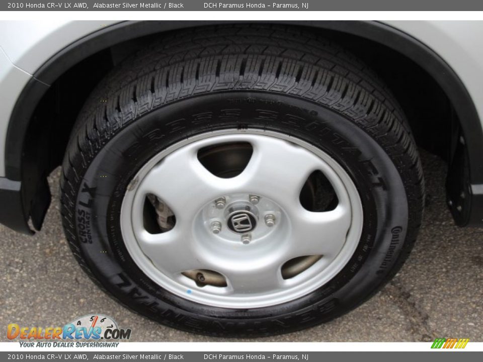 2010 Honda CR-V LX AWD Alabaster Silver Metallic / Black Photo #25