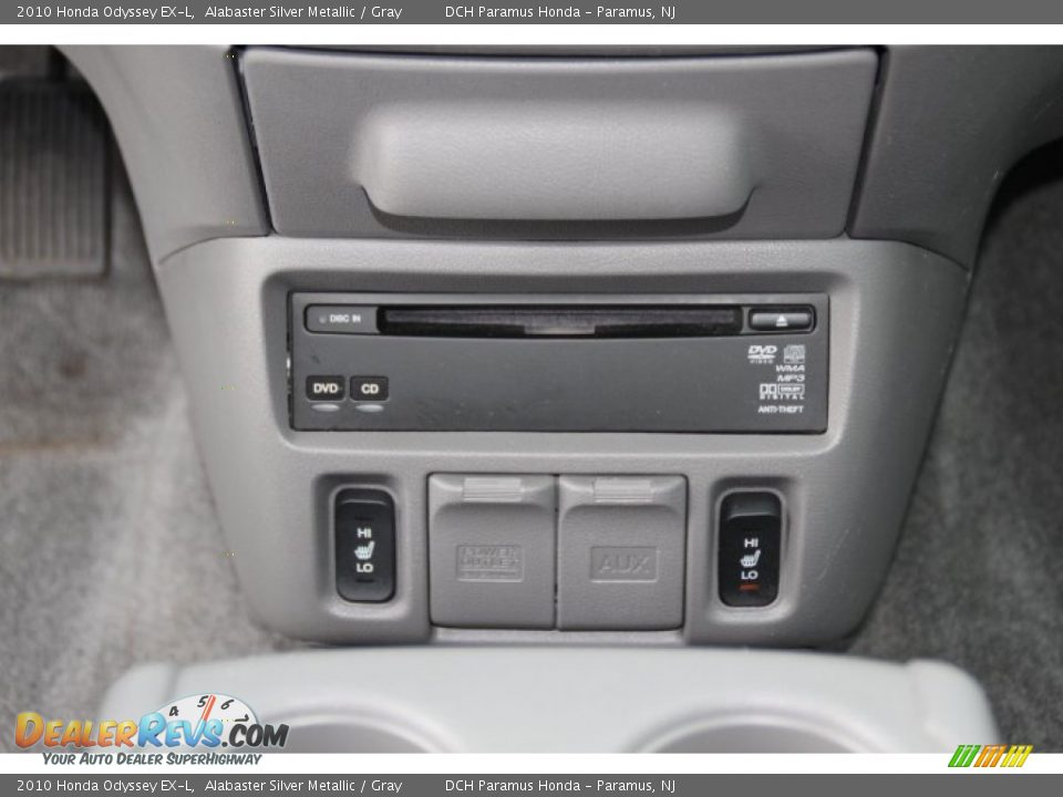 2010 Honda Odyssey EX-L Alabaster Silver Metallic / Gray Photo #14