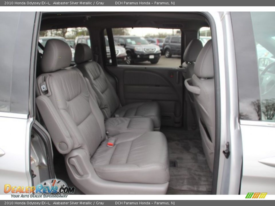 2010 Honda Odyssey EX-L Alabaster Silver Metallic / Gray Photo #20