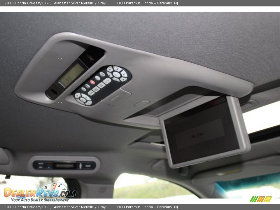 2010 Honda Odyssey EX-L Alabaster Silver Metallic / Gray Photo #21