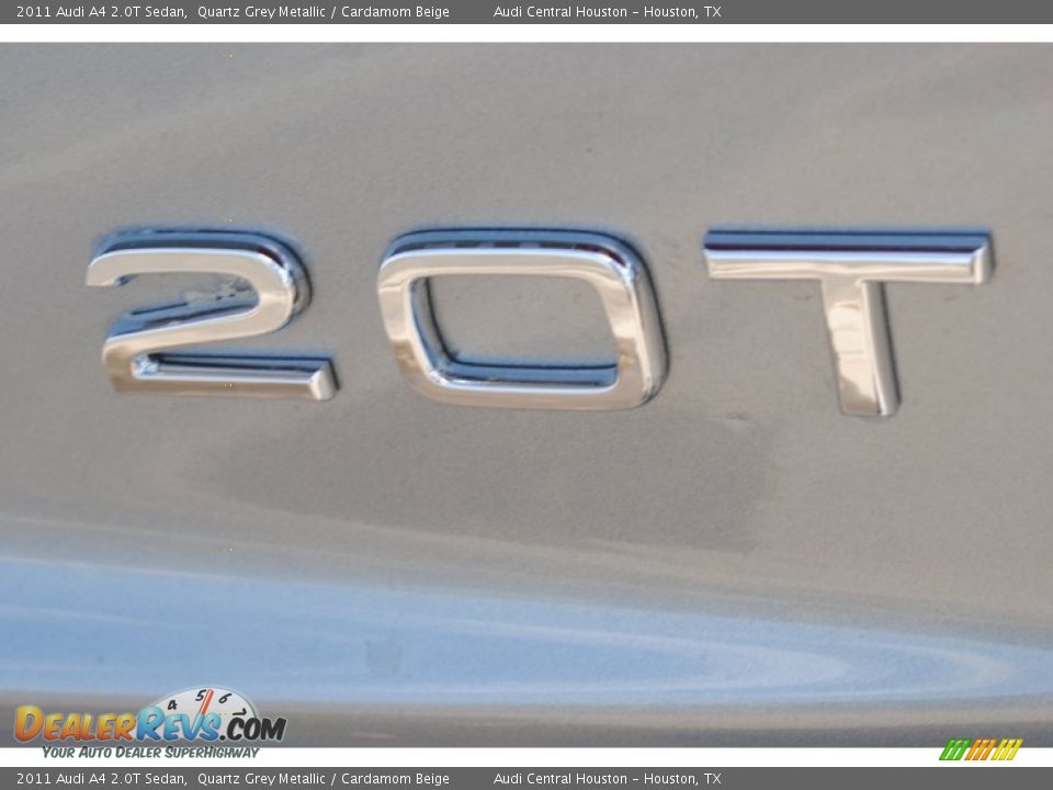 2011 Audi A4 2.0T Sedan Quartz Grey Metallic / Cardamom Beige Photo #10