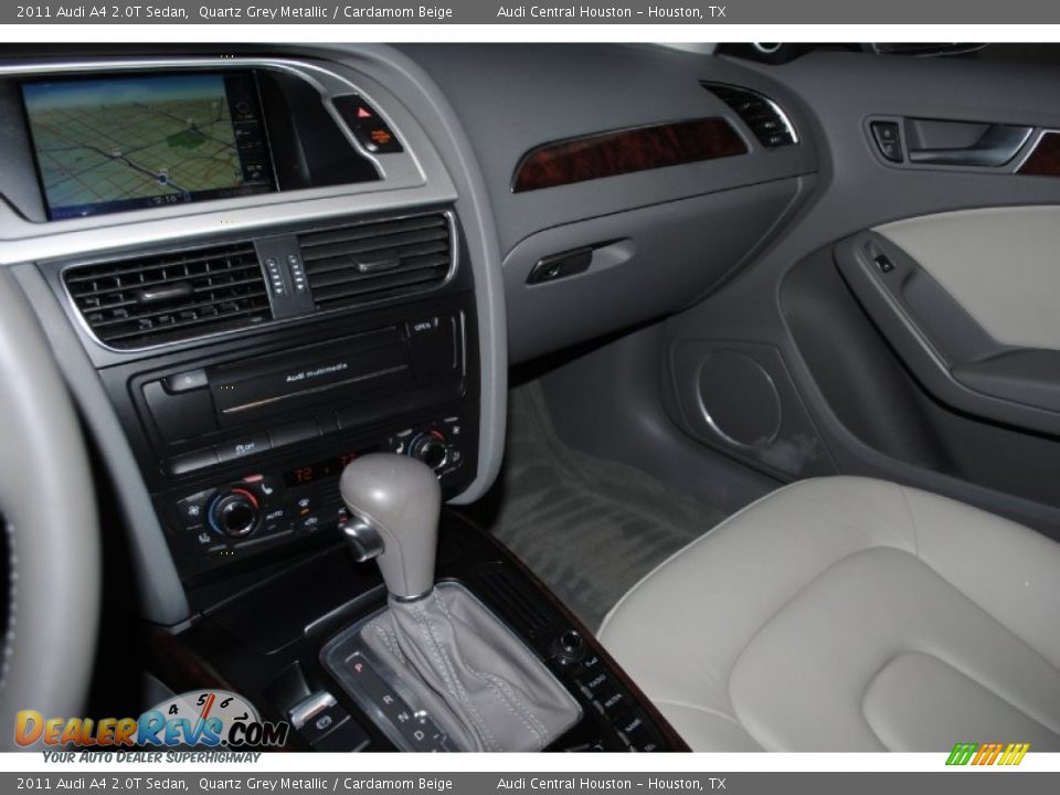 2011 Audi A4 2.0T Sedan Quartz Grey Metallic / Cardamom Beige Photo #19