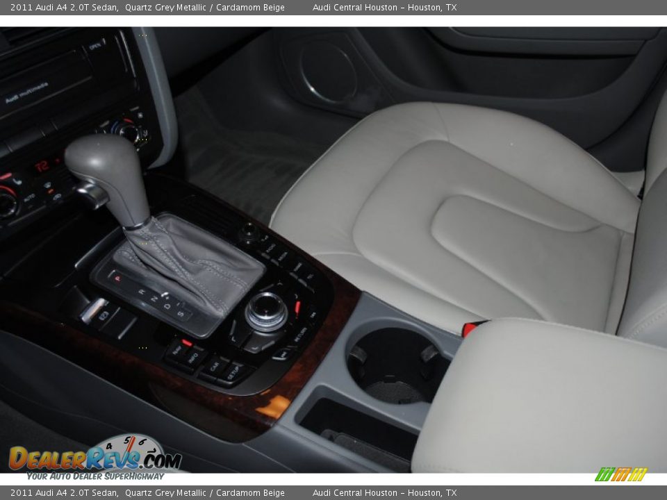 2011 Audi A4 2.0T Sedan Quartz Grey Metallic / Cardamom Beige Photo #20