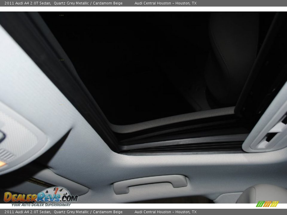 2011 Audi A4 2.0T Sedan Quartz Grey Metallic / Cardamom Beige Photo #21